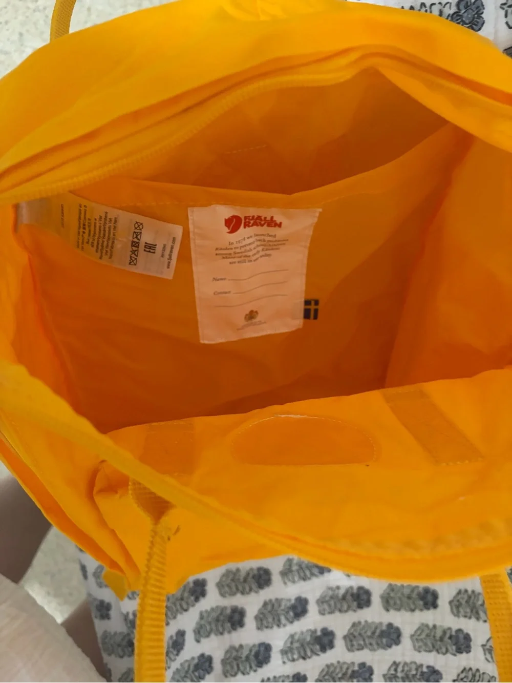Fjallraven backpack get